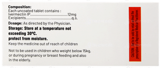 Iverheal 12 Tablet 10