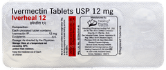 Iverheal 12 Tablet 10