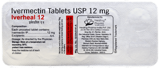 Iverheal 12 Tablet 10