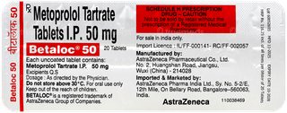 Betaloc 50 Tablet 20