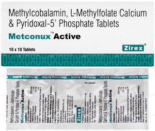 Metconux Active Tablet 10