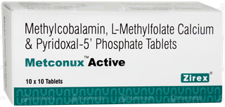 Metconux Active Tablet 10