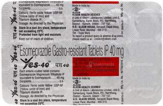 Yes 40 Tablet 15