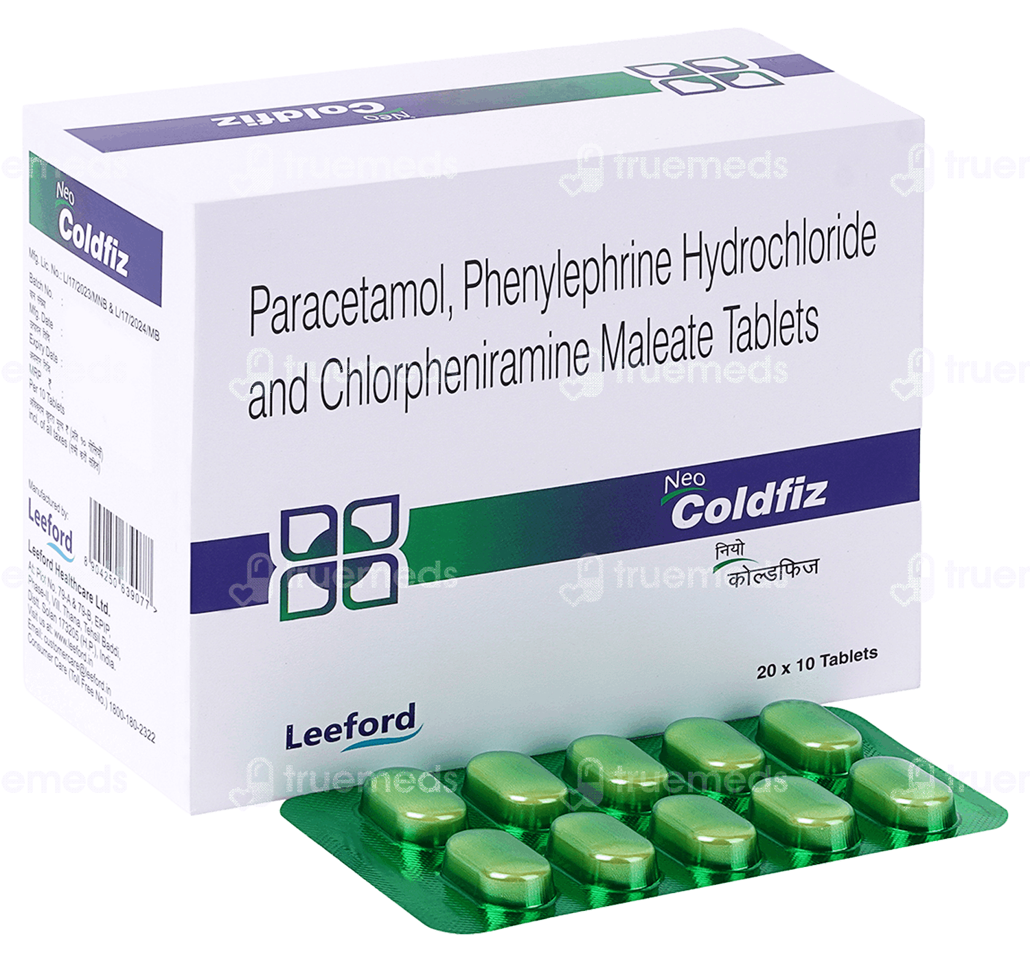 Coldfiz Neo Tablet 10 - Uses, Side Effects, Dosage, Price | Truemeds