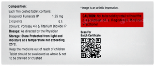 Bisocor 1.25 Tablet 10