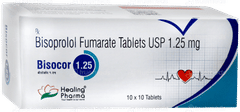 Bisocor 1.25 Tablet 10