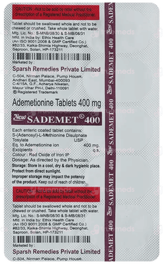 Sademet New 400 Tablet 10