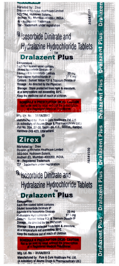 Dralazent Plus Tablet 10