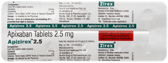 Apizirex 2.5 Tablet 10