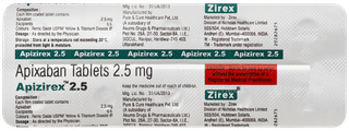 Apizirex 2.5 Tablet 10