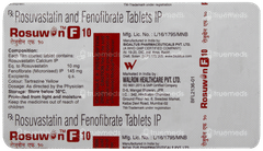 Rosuwon F 10 Tablet 10 Rosuwon F 10 Tablet 10