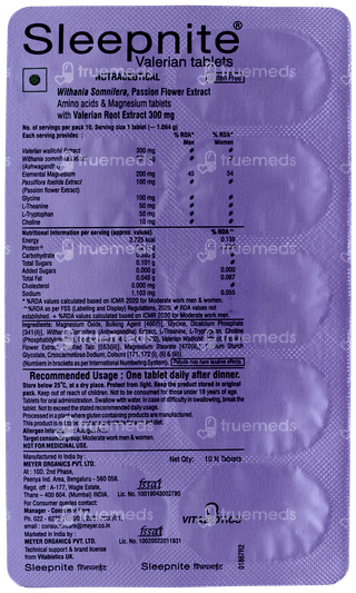 Sleepnite Tablet 10