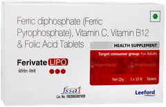 Ferivate Lipo Tablet 10