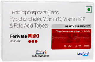 Ferivate Lipo Tablet 10