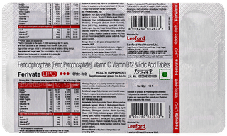 Ferivate Lipo Tablet 10