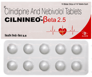 Cilnineo Beta 2.5 Tablet 10