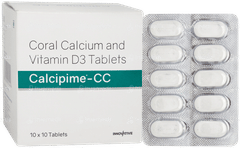 Calcipime Cc Tablet 10