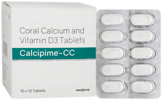 Calcipime Cc Tablet 10
