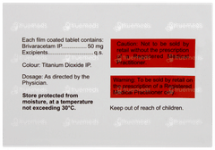 Brivasure 50 Tablet 15