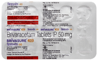 Brivasure 50 Tablet 15
