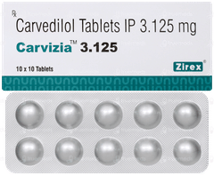 Carvizia 3.125 Tablet 10