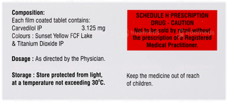 Carvizia 3.125 Tablet 10