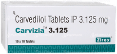 Carvizia 3.125 Tablet 10