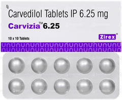 Carvizia 6.25 Tablet 10
