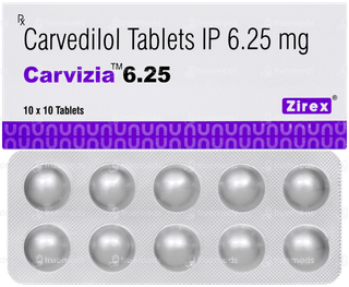 Carvizia 6.25 Tablet 10