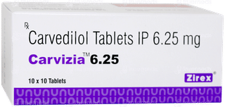 Carvizia 6.25 Tablet 10