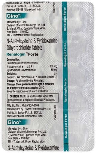 Renalogin Forte Tablet  10