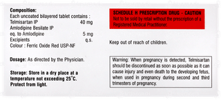 Telsaride Am 40 Tablet 10