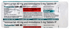 Telsaride Am 40 Tablet 10