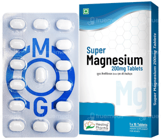Super Magnesium 200mg Tablet 15