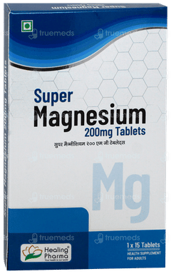 Super Magnesium 200Mg Tablet 15
