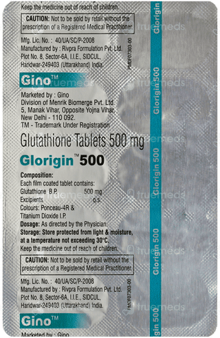 Glorigin 500 Tablet 10