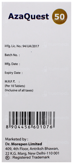 Azaquest 50 Tablet 10