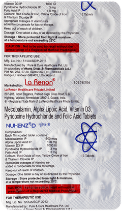 Nuhenz D Tablet 15