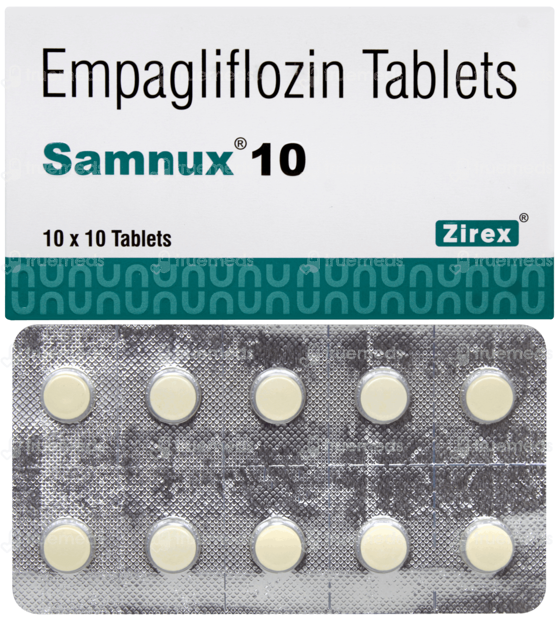 Samnux 10 Tablet 10 - Uses, Side Effects, Dosage, Price | Truemeds