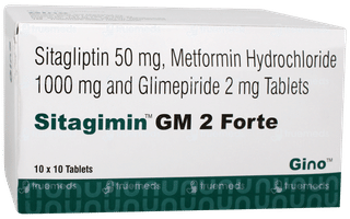 Sitagimin GM 2 Forte Tablet 10