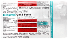 Sitagimin GM 2 Forte Tablet 10