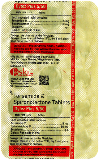 Dytez Plus 5/50 Tablet 15
