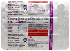 Cilnipro Trio 6.25 Tablet 15