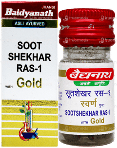 Baidyanath Sootshekhar Ras No 1 With Gold Tablet 10 Baidyanath Sootshekhar Ras No 1 With Gold Tablet 10