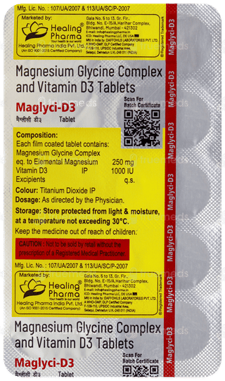 Maglyci D3 Tablet 10