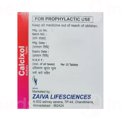 Calcixol Tablet 15