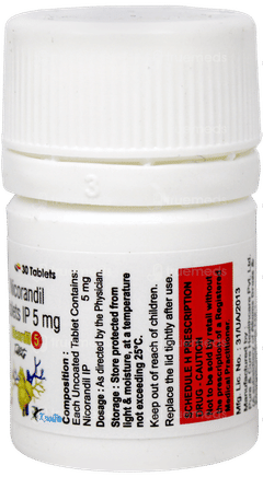 Nicordil 5 Tablet 30