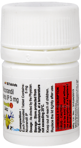 Nicordil 5 Tablet 30