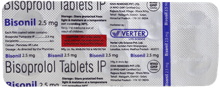 Bisonil 2.5Mg Tablet 10