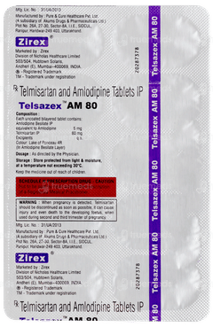 Telsazex Am 80 Tablet 10